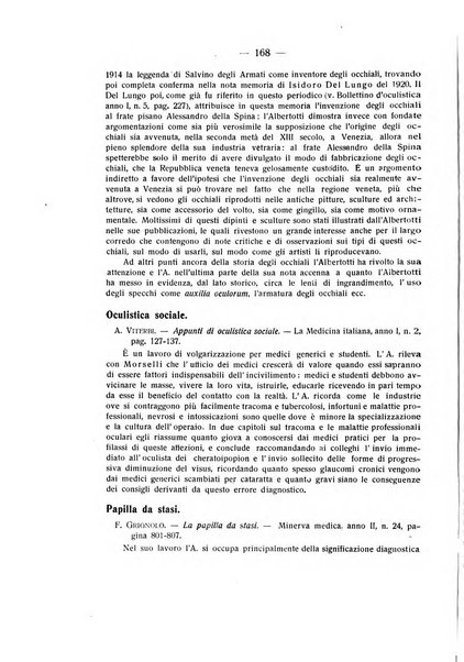 Bollettino d'oculistica periodico d'oculistica pratica