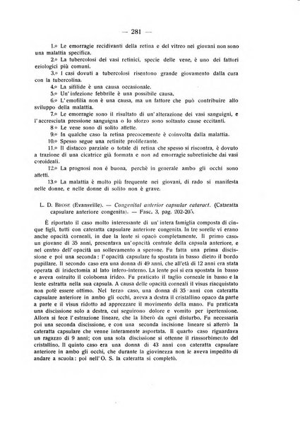 Bollettino d'oculistica periodico d'oculistica pratica