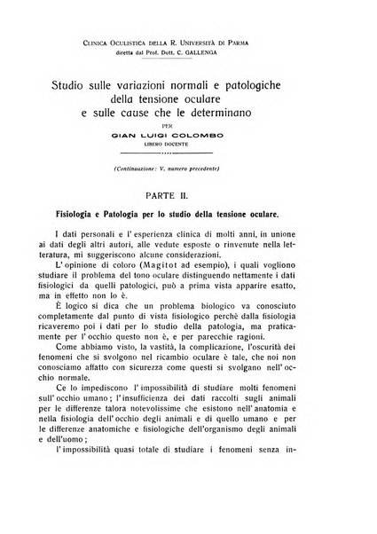 Bollettino d'oculistica periodico d'oculistica pratica