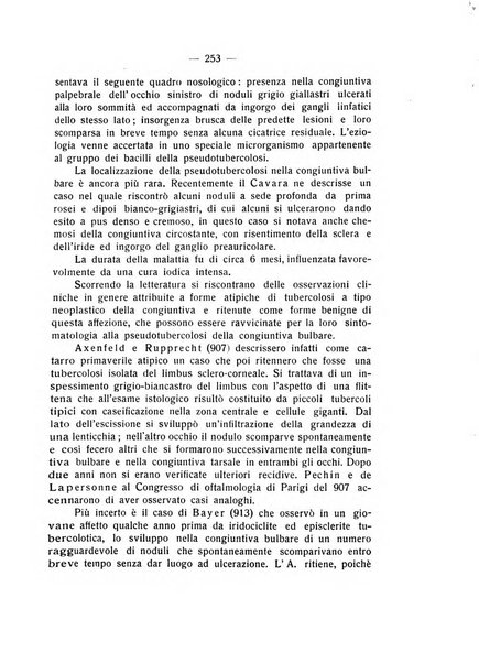 Bollettino d'oculistica periodico d'oculistica pratica