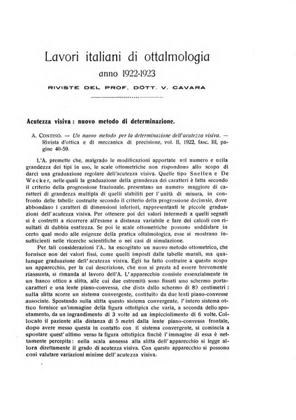 Bollettino d'oculistica periodico d'oculistica pratica