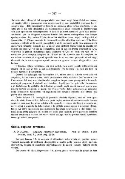 Bollettino d'oculistica periodico d'oculistica pratica