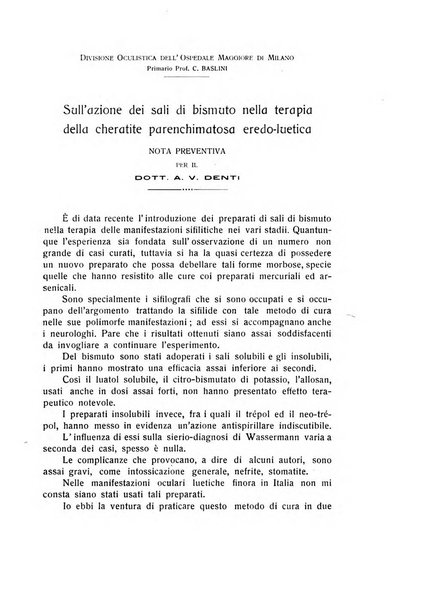 Bollettino d'oculistica periodico d'oculistica pratica