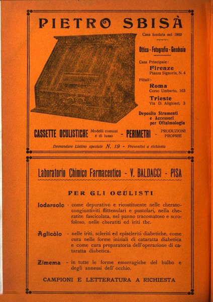 Bollettino d'oculistica periodico d'oculistica pratica