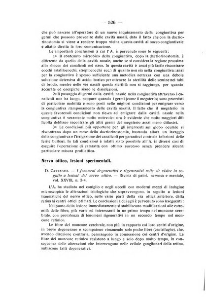 Bollettino d'oculistica periodico d'oculistica pratica