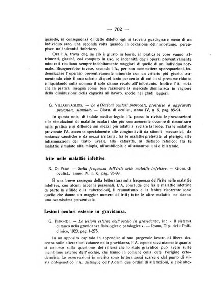 Bollettino d'oculistica periodico d'oculistica pratica