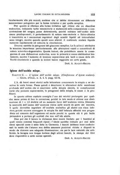 Bollettino d'oculistica periodico d'oculistica pratica