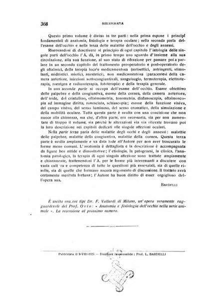 Bollettino d'oculistica periodico d'oculistica pratica