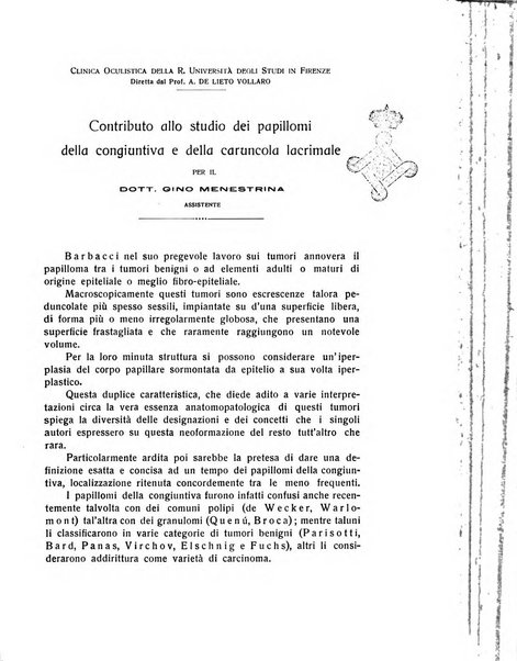 Bollettino d'oculistica periodico d'oculistica pratica