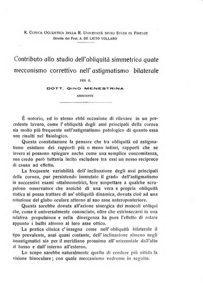 Bollettino d'oculistica periodico d'oculistica pratica