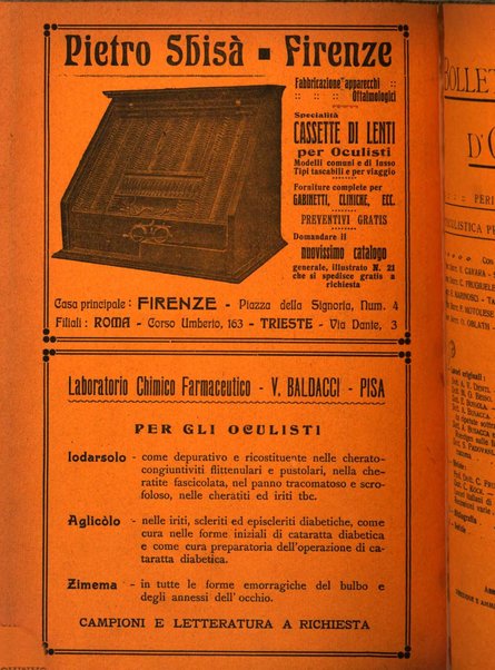 Bollettino d'oculistica periodico d'oculistica pratica