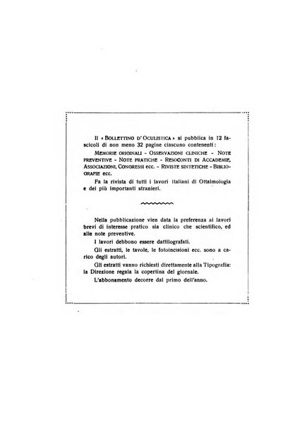 Bollettino d'oculistica periodico d'oculistica pratica