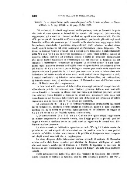 Bollettino d'oculistica periodico d'oculistica pratica