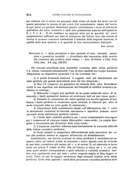 Bollettino d'oculistica periodico d'oculistica pratica