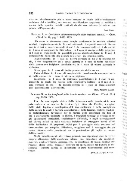 Bollettino d'oculistica periodico d'oculistica pratica