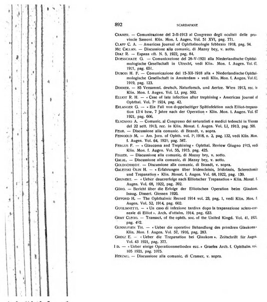 Bollettino d'oculistica periodico d'oculistica pratica