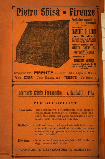 Bollettino d'oculistica periodico d'oculistica pratica