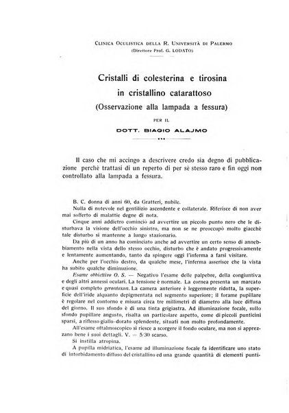 Bollettino d'oculistica periodico d'oculistica pratica