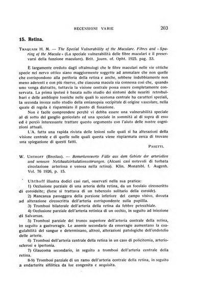 Bollettino d'oculistica periodico d'oculistica pratica