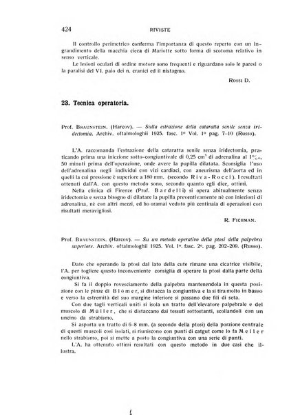 Bollettino d'oculistica periodico d'oculistica pratica