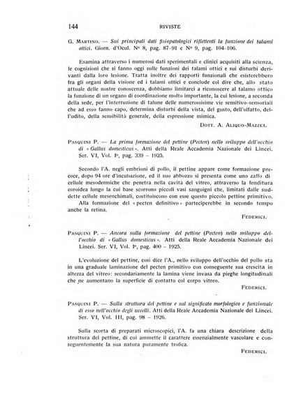 Bollettino d'oculistica periodico d'oculistica pratica