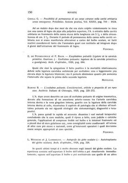 Bollettino d'oculistica periodico d'oculistica pratica