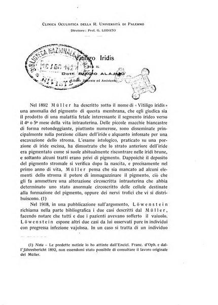 Bollettino d'oculistica periodico d'oculistica pratica