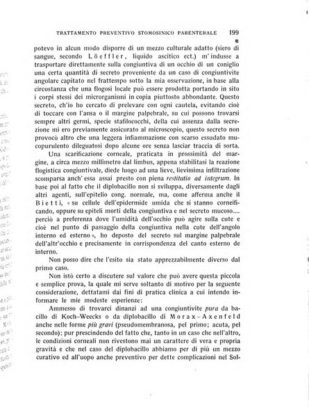 Bollettino d'oculistica periodico d'oculistica pratica