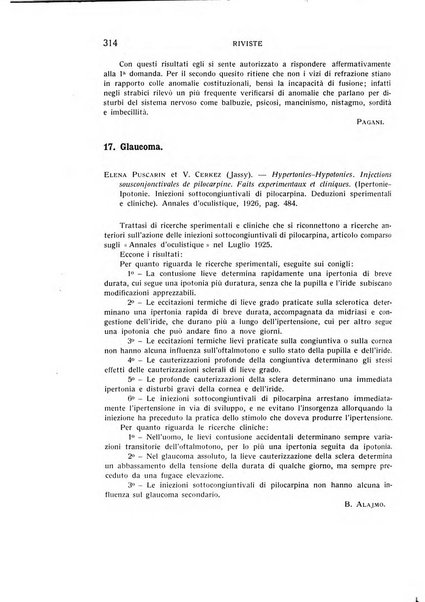 Bollettino d'oculistica periodico d'oculistica pratica