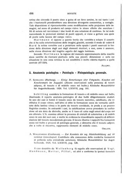 Bollettino d'oculistica periodico d'oculistica pratica