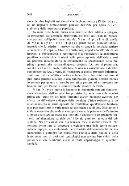 Bollettino d'oculistica periodico d'oculistica pratica