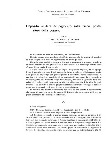 Bollettino d'oculistica periodico d'oculistica pratica