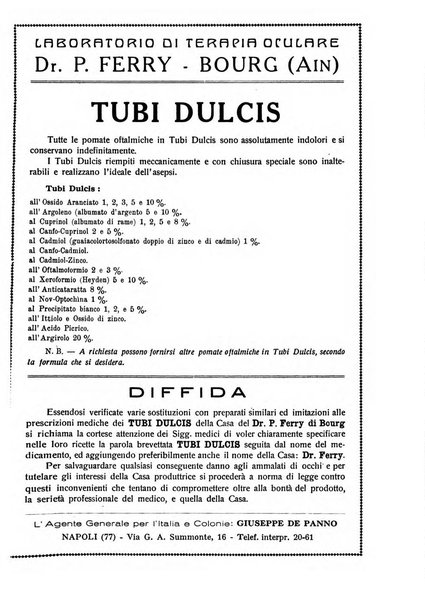 Bollettino d'oculistica periodico d'oculistica pratica