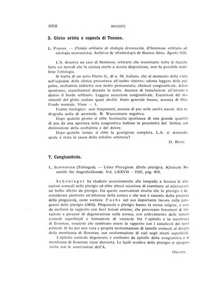 Bollettino d'oculistica periodico d'oculistica pratica