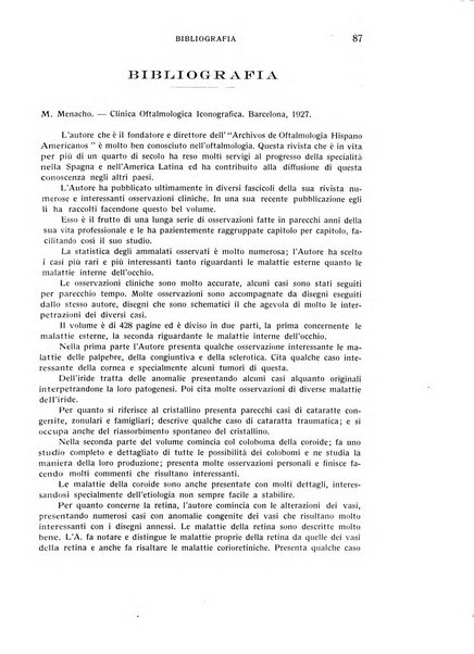 Bollettino d'oculistica periodico d'oculistica pratica