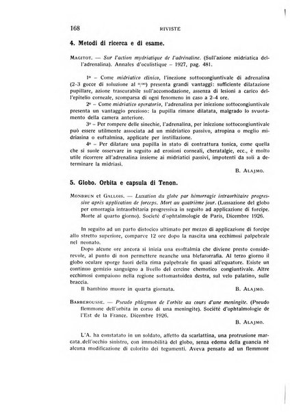 Bollettino d'oculistica periodico d'oculistica pratica