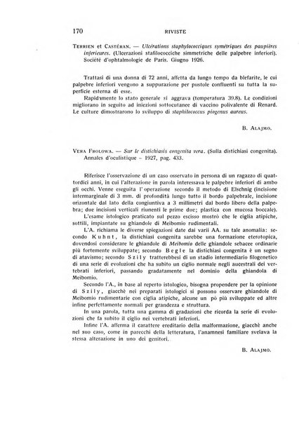 Bollettino d'oculistica periodico d'oculistica pratica