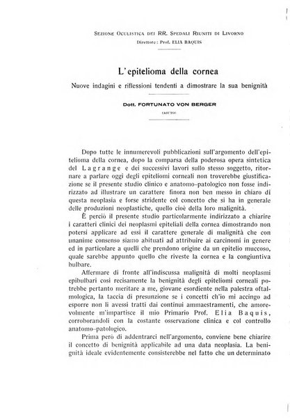 Bollettino d'oculistica periodico d'oculistica pratica