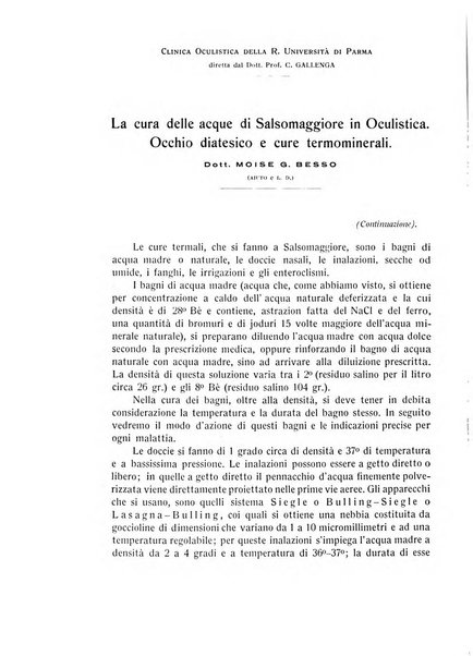 Bollettino d'oculistica periodico d'oculistica pratica