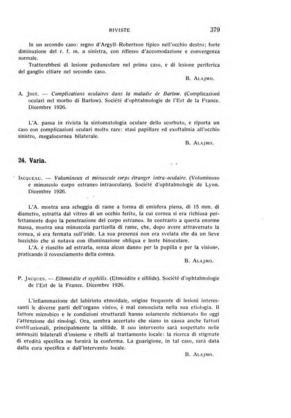 Bollettino d'oculistica periodico d'oculistica pratica