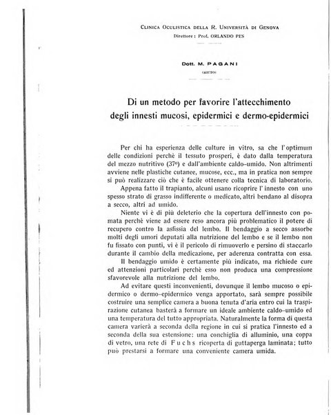 Bollettino d'oculistica periodico d'oculistica pratica