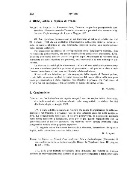 Bollettino d'oculistica periodico d'oculistica pratica