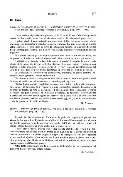 Bollettino d'oculistica periodico d'oculistica pratica