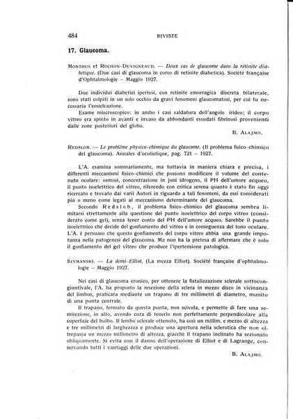 Bollettino d'oculistica periodico d'oculistica pratica