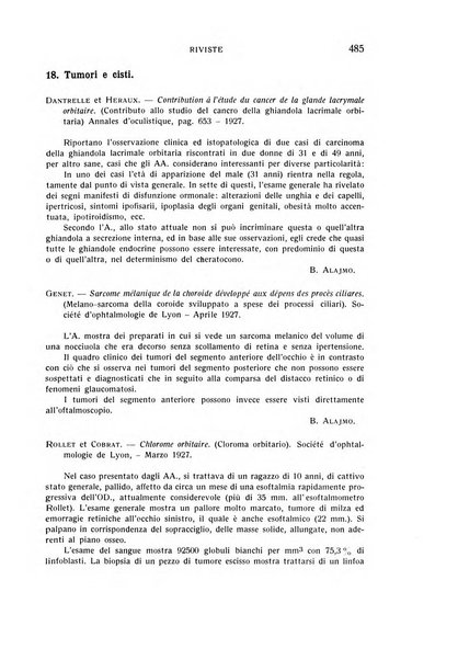 Bollettino d'oculistica periodico d'oculistica pratica