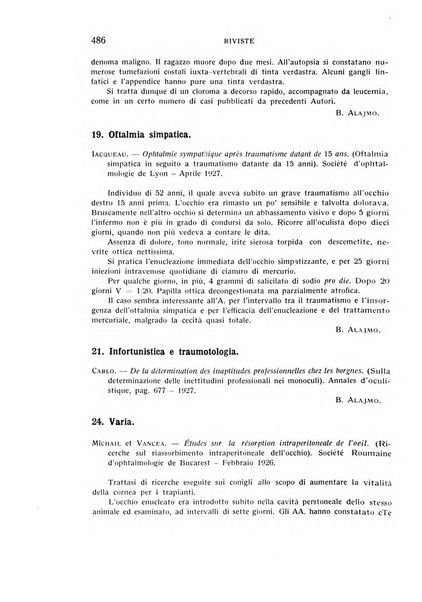 Bollettino d'oculistica periodico d'oculistica pratica