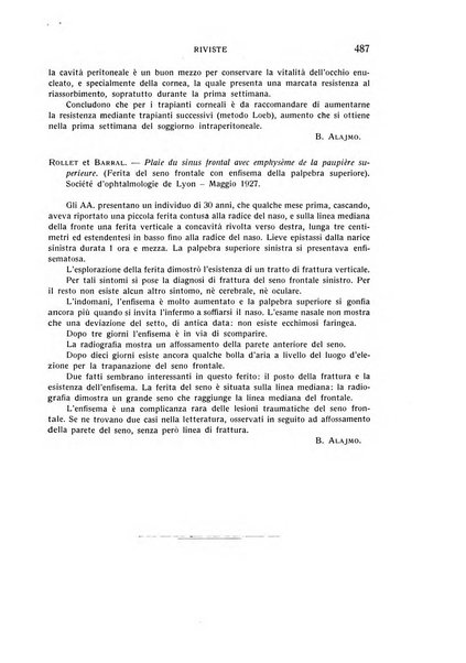 Bollettino d'oculistica periodico d'oculistica pratica