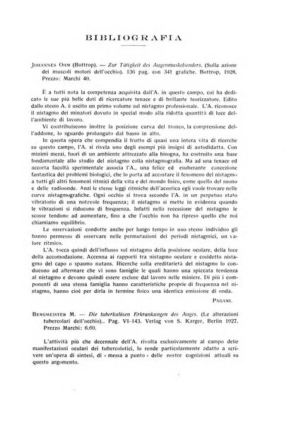 Bollettino d'oculistica periodico d'oculistica pratica