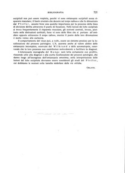 Bollettino d'oculistica periodico d'oculistica pratica