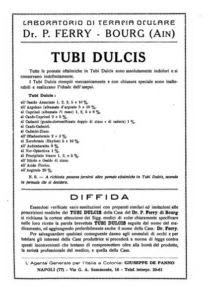 Bollettino d'oculistica periodico d'oculistica pratica